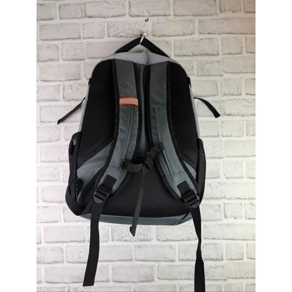 Swiss Tech Unisex Adult Banded Backpack Grey Orange New with Tags - Picture 2 of 12